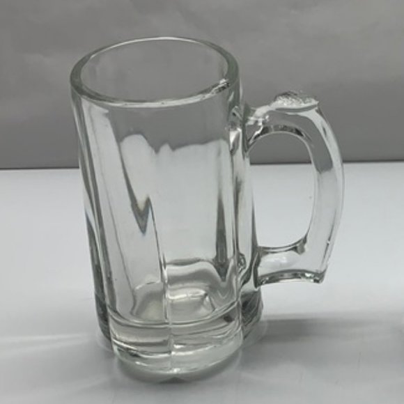 Libbey glass beer Stein mug with thumb grip - Picture 1 of 5